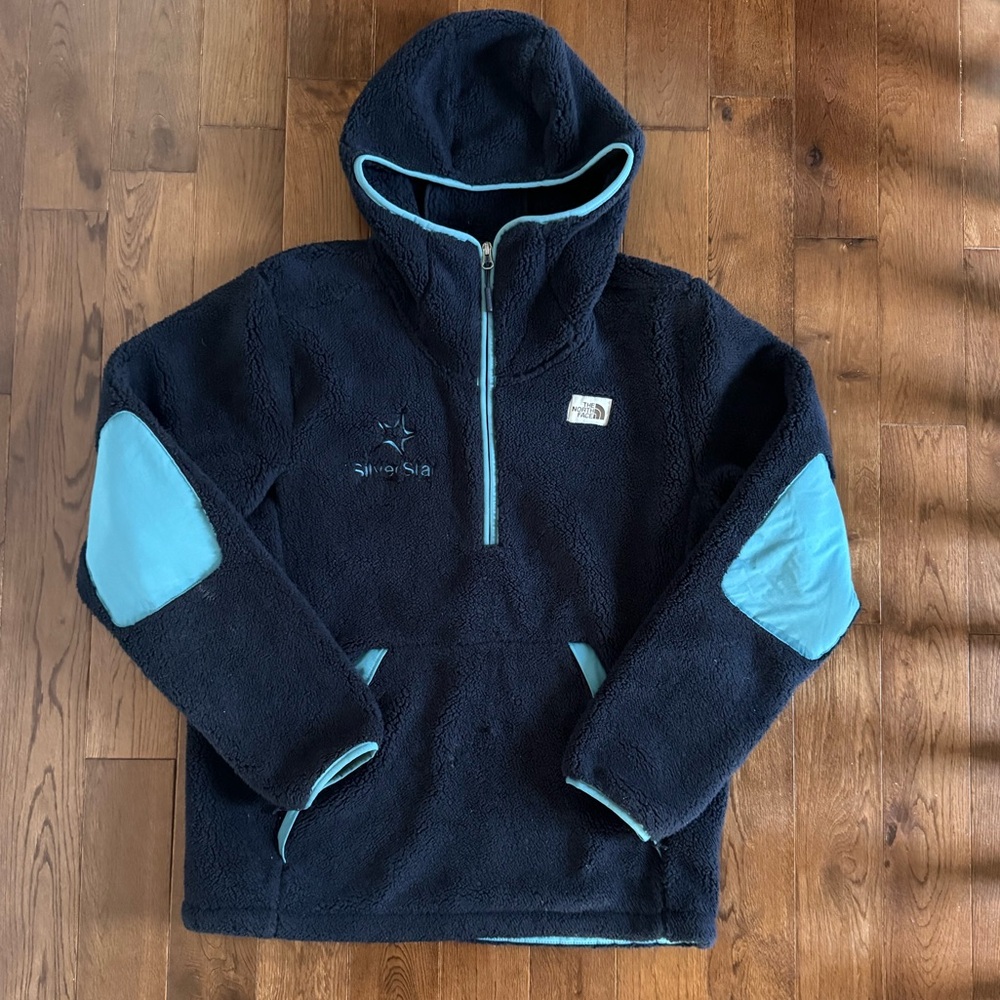 The North Face Dark Blue Camp Hoodie - Medium
